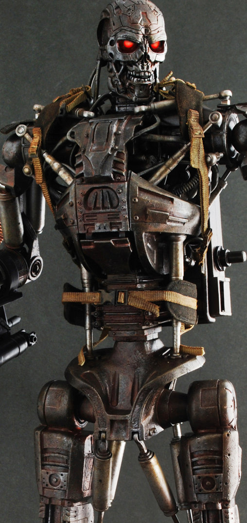 Terminator - Salvation: T-600 Endoskeleton, 1/6 Figur von Hot Toys