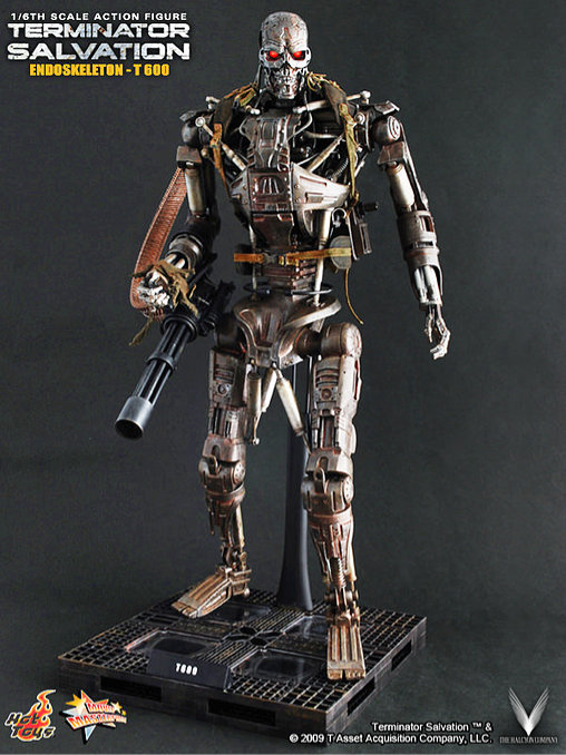 Terminator - Salvation: T-600 Endoskeleton, 1/6 Figur von Hot Toys