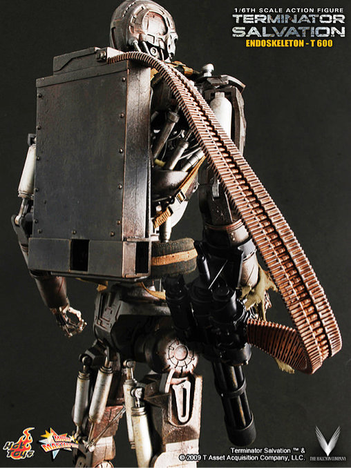 Terminator - Salvation: T-600 Endoskeleton, 1/6 Figur von Hot Toys