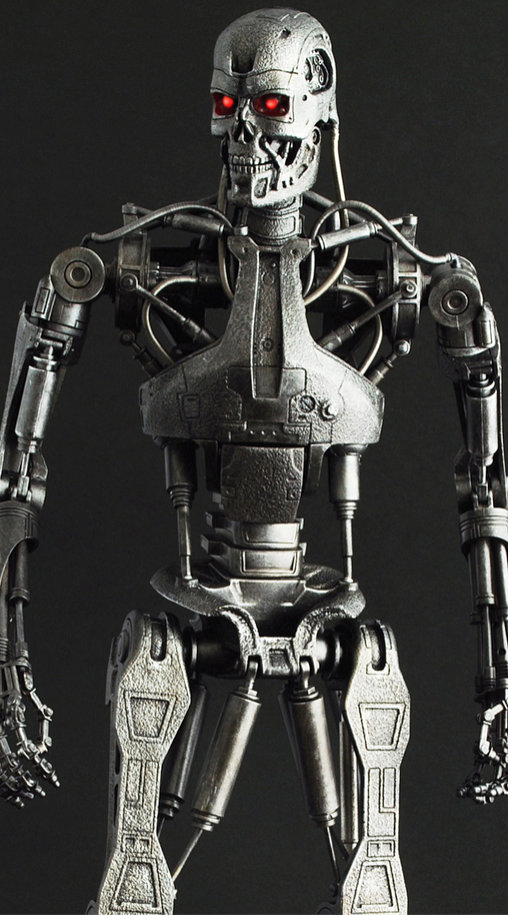 Terminator - Salvation: T-700 Endoskeleton, 1/6 Figur von Hot Toys