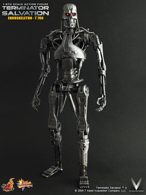 Terminator - Salvation: T-700 Endoskeleton, 1/6 Figur von Hot Toys