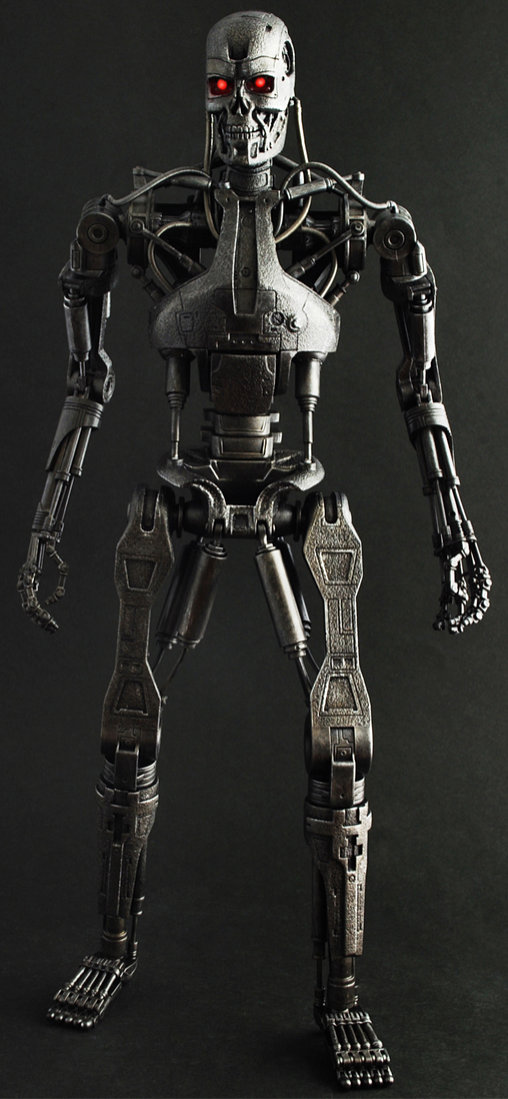 Terminator - Salvation: T-700 Endoskeleton, 1/6 Figur von Hot Toys