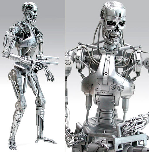 Terminator 2: T-800 Indestructible Endoskeleton, 1/6 Figur von Hot Toys