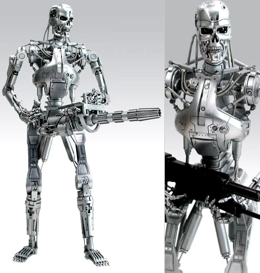 Terminator 2: T-800 Indestructible Endoskeleton, 1/6 Figur von Hot Toys