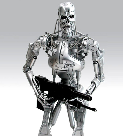 Terminator 2: T-800 Indestructible Endoskeleton, 1/6 Figur von Hot Toys