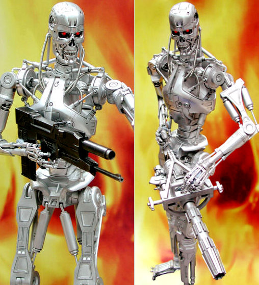 Terminator 2: T-800 Indestructible Endoskeleton, 1/6 Figur von Hot Toys
