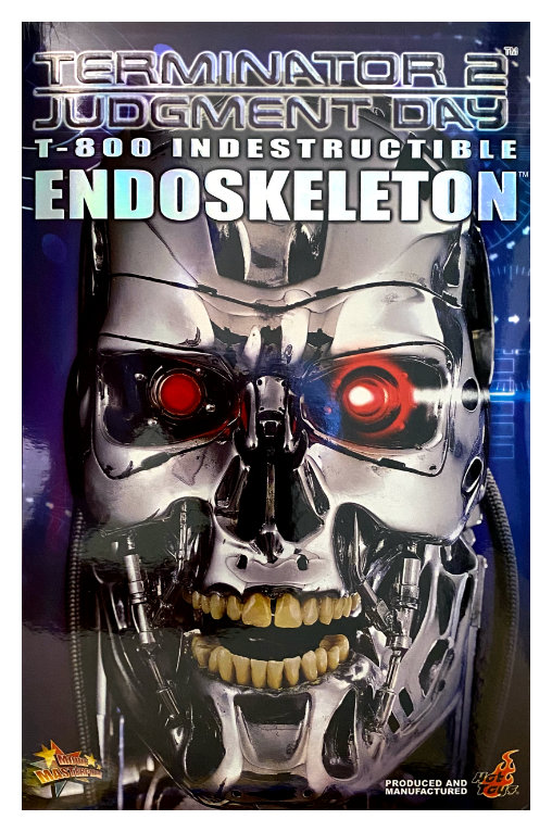 Terminator 2: T-800 Indestructible Endoskeleton, 1/6 Figur von Hot Toys