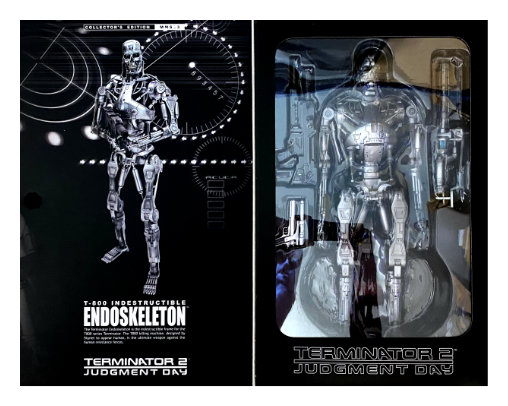 Terminator 2: T-800 Indestructible Endoskeleton, 1/6 Figur von Hot Toys