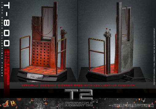 Terminator 2: T-800 - Battle Damaged Version 2.0, 1/6 Figur von Hot Toys