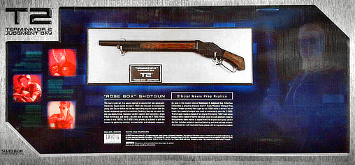 Terminator 2: Rose Box Shotgun Replica, Fertig-Modell von Sideshow