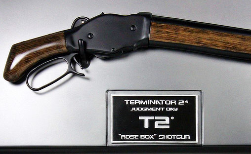 Terminator 2: Rose Box Shotgun Replica, Fertig-Modell von Sideshow