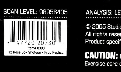 Terminator 2: Rose Box Shotgun Replica, Fertig-Modell von Sideshow