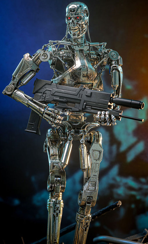 Terminator 2: T-800 Endoskeleton - Battle Damaged, 1/6 Figur von Hot Toys