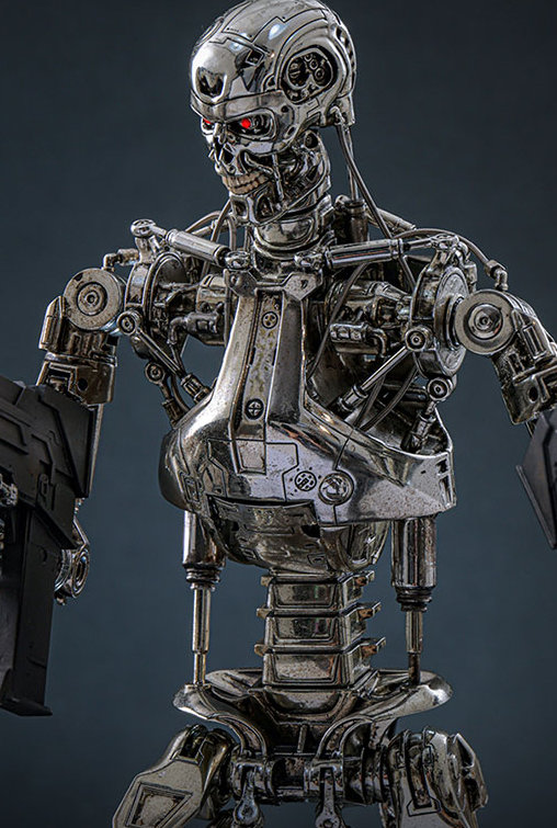 Terminator 2: T-800 Endoskeleton - Battle Damaged, 1/6 Figur von Hot Toys