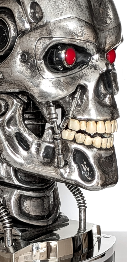 Terminator 2: T-800 Endoskelett Büste - Battle-Damaged - Licht und Sound, Büste von Studio Canal