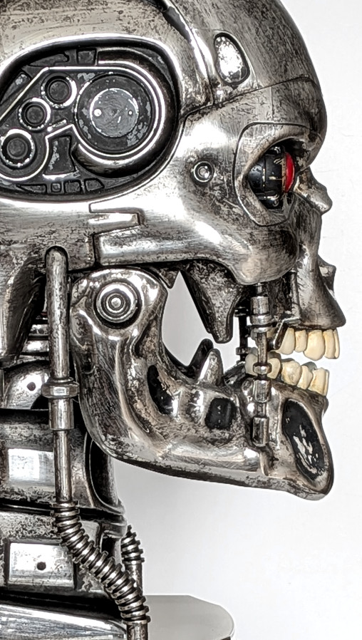 Terminator 2: T-800 Endoskelett Büste - Battle-Damaged - Licht und Sound, Büste von Studio Canal