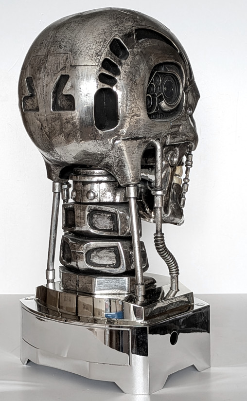 Terminator 2: T-800 Endoskelett Büste - Battle-Damaged - Licht und Sound, Büste von Studio Canal