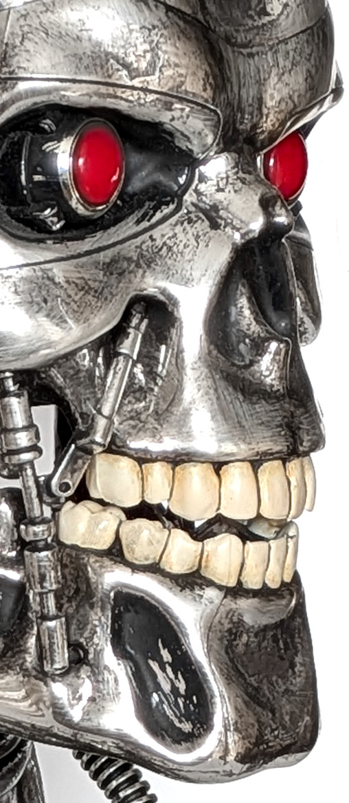 Terminator 2: T-800 Endoskelett Büste - Battle-Damaged - Licht und Sound, Büste von Studio Canal