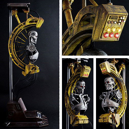 Terminator - Salvation: T-700 Factory Diorama, Typ: 1/6 Figur