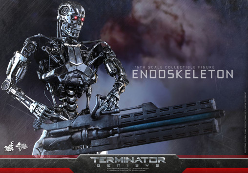 Terminator - Genisys: T-800 Endoskelett von Hot Toys, weitere Produktansicht 6