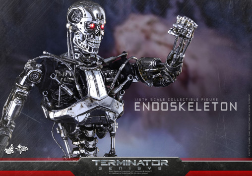 Terminator - Genisys: T-800 Endoskelett von Hot Toys, weitere Produktansicht 9