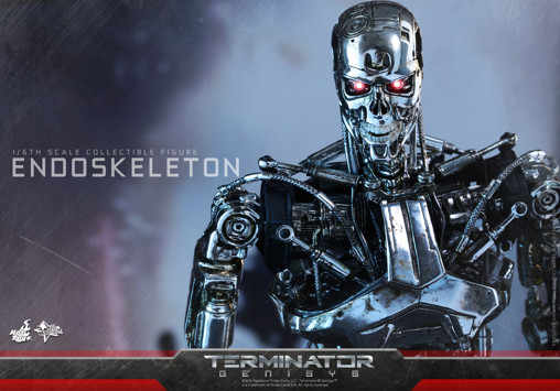 Terminator - Genisys: T-800 Endoskelett von Hot Toys, weitere Produktansicht 11