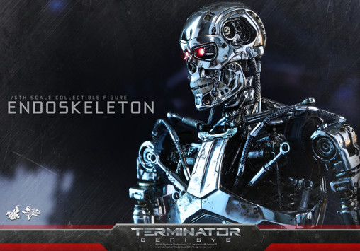 Terminator - Genisys: T-800 Endoskelett von Hot Toys, weitere Produktansicht 12