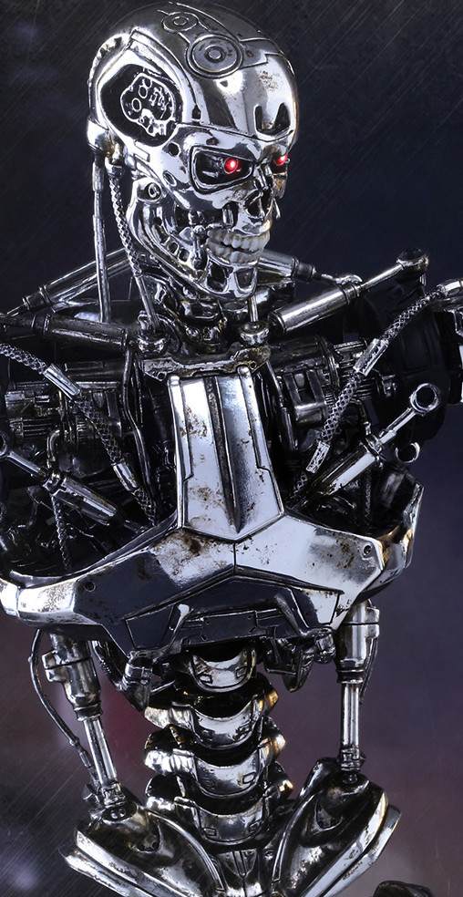Terminator - Genisys: T-800 Endoskelett von Hot Toys, weitere Produktansicht 13