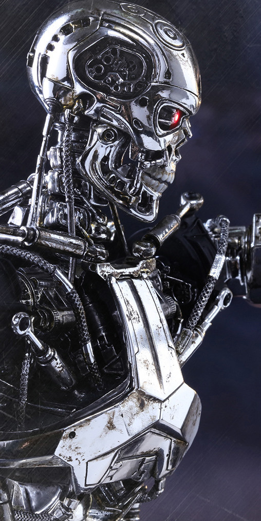 Terminator - Genisys: T-800 Endoskelett von Hot Toys, weitere Produktansicht 14