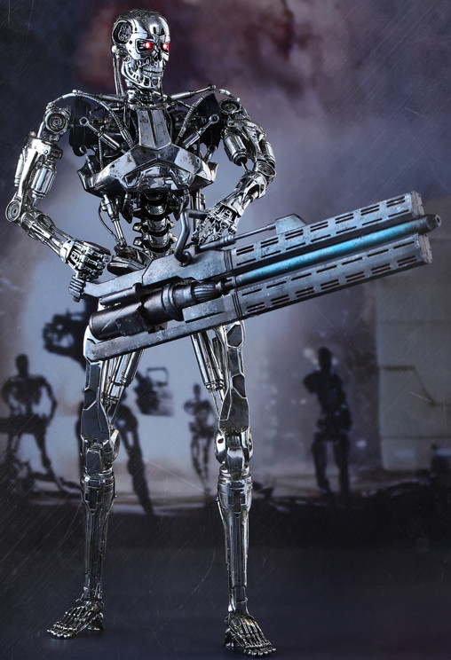 Terminator - Genisys: T-800 Endoskelett von Hot Toys, weitere Produktansicht 15