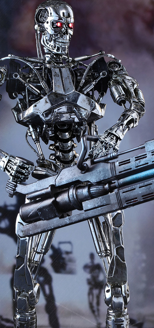 Terminator - Genisys: T-800 Endoskelett von Hot Toys, weitere Produktansicht 16
