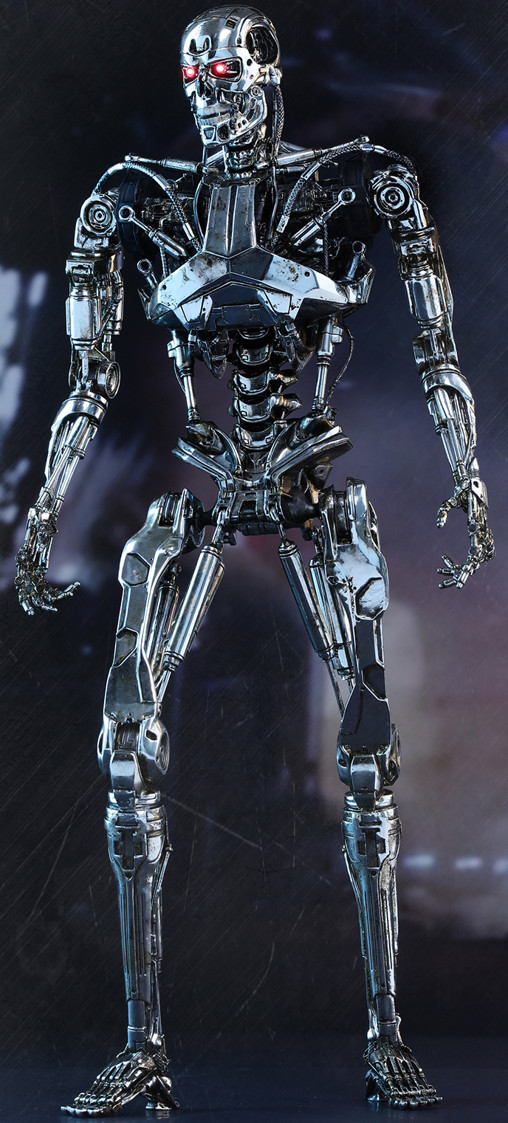 Terminator - Genisys: T-800 Endoskelett von Hot Toys, weitere Produktansicht 17