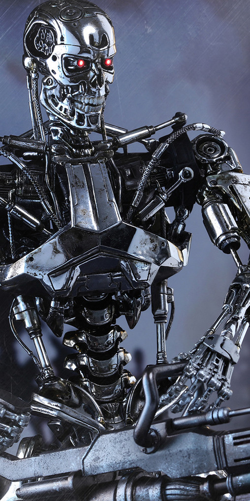 Terminator - Genisys: T-800 Endoskelett von Hot Toys, weitere Produktansicht 18