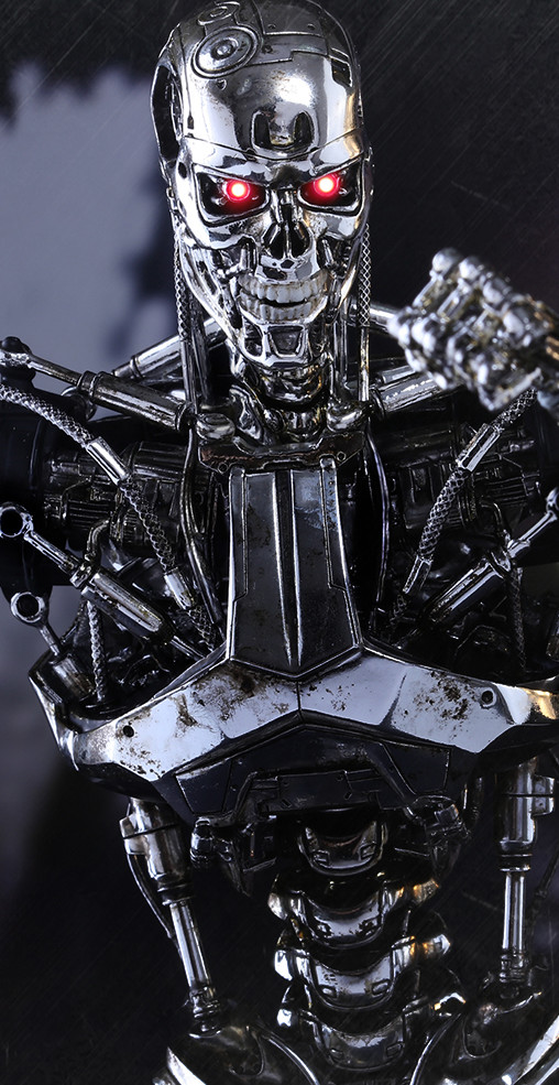 Terminator - Genisys: T-800 Endoskelett von Hot Toys, weitere Produktansicht 19