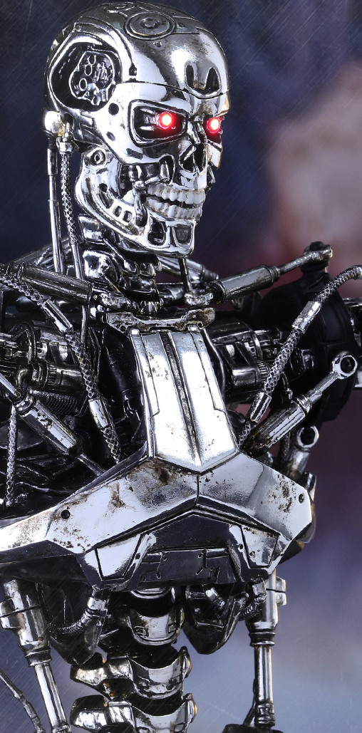 Terminator - Genisys: T-800 Endoskelett von Hot Toys, weitere Produktansicht 21