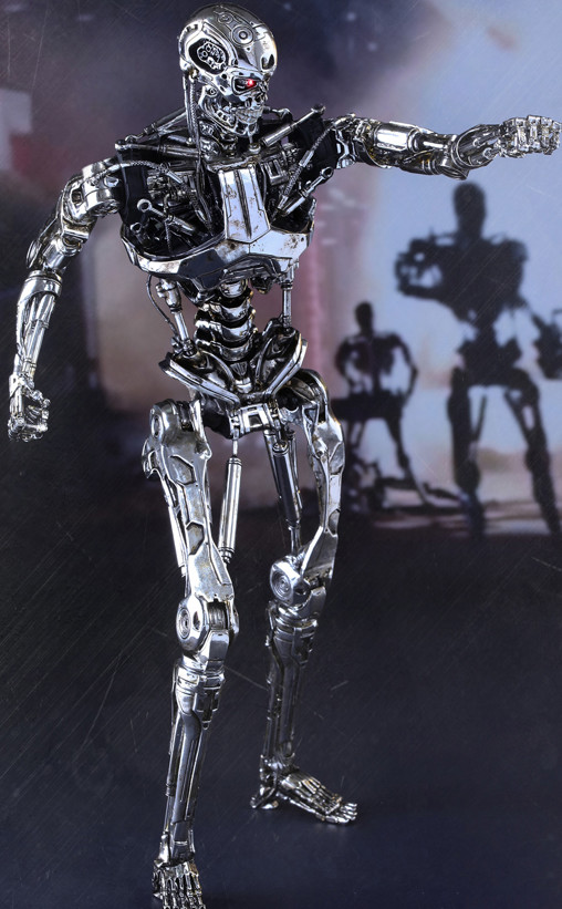 Terminator - Genisys: T-800 Endoskelett von Hot Toys, weitere Produktansicht 22