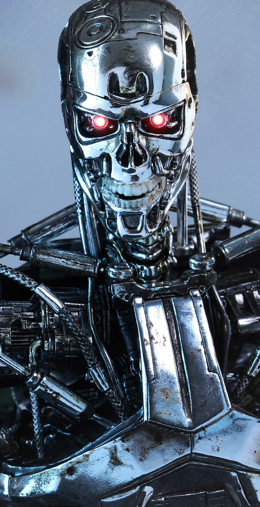 Terminator - Genisys: T-800 Endoskelett von Hot Toys, weitere Produktansicht 23