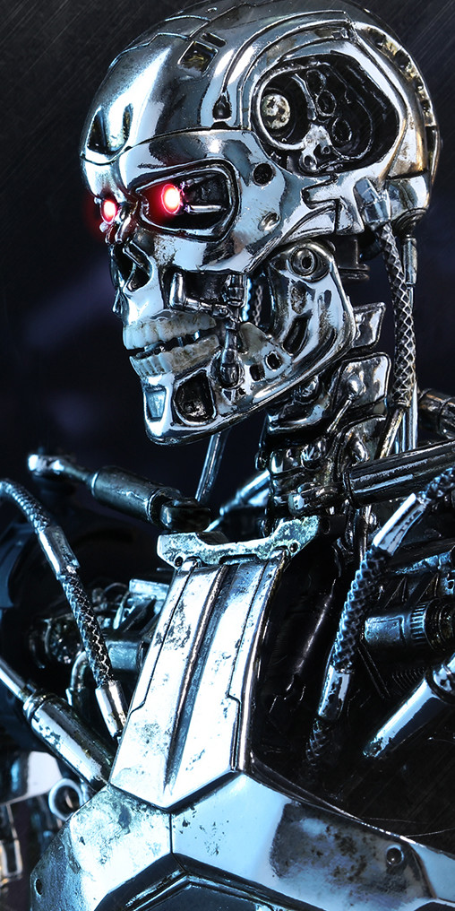 Terminator - Genisys: T-800 Endoskelett von Hot Toys, weitere Produktansicht 24
