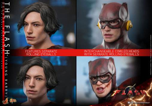 The Flash: Young Barry - Deluxe, 1/6 Figur von Hot Toys