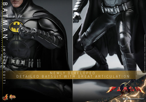The Flash: Batman - Modern Suit, 1/6 Figur von Hot Toys