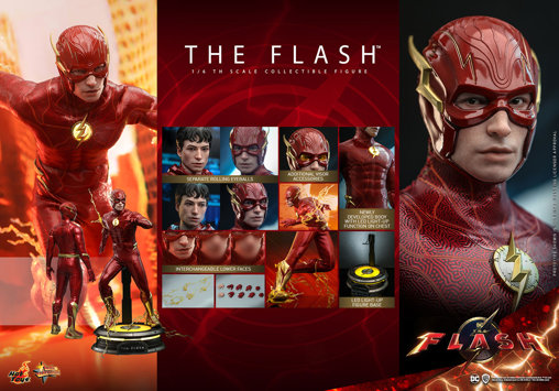 The Flash: The Flash, 1/6 Figur von Hot Toys