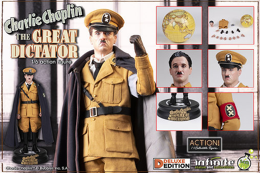 Der große Diktator: Anton Hynkel - Deluxe, 1/6 Figur von Infinite Statue