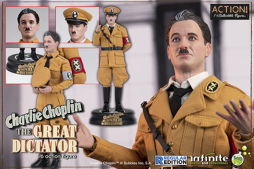 Der große Diktator: Anton Hynkel, 1/6 Figur von Infinite Statue