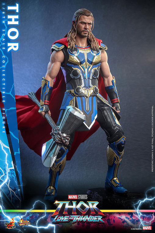 Thor - Love and Thunder: Thor, 1/6 Figur von Hot Toys