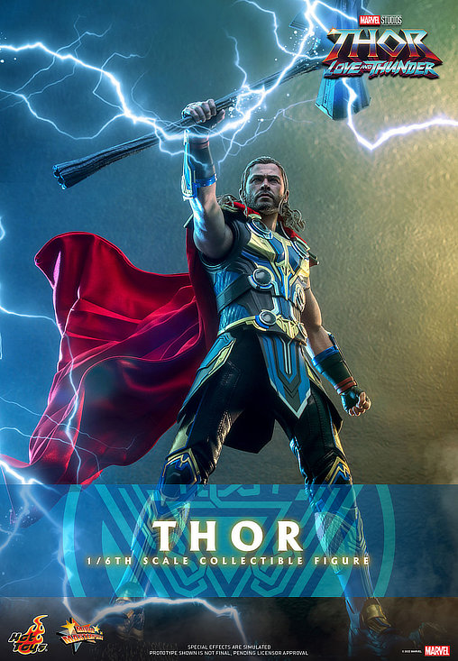 Thor - Love and Thunder: Thor, 1/6 Figur von Hot Toys