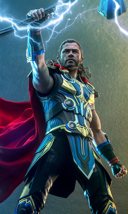 Thor - Love and Thunder: Thor, 1/6 Figur von Hot Toys