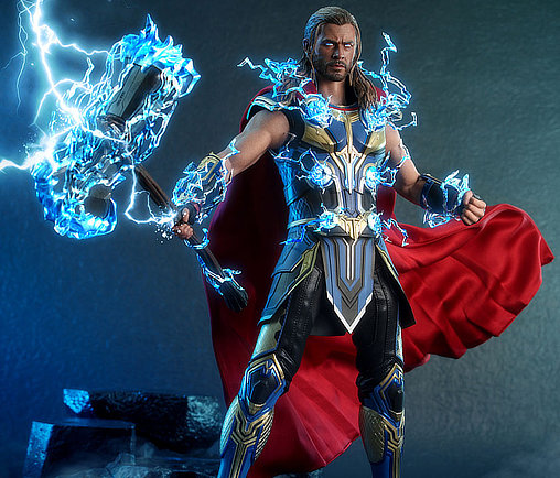 Thor - Love and Thunder: Thor, 1/6 Figur von Hot Toys