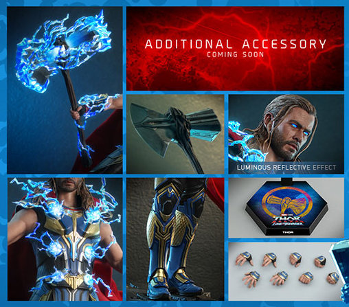 Thor - Love and Thunder: Thor, 1/6 Figur von Hot Toys