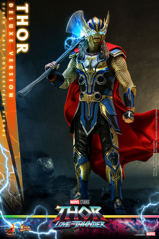 Thor - Love and Thunder: Thor - Deluxe, 1/6 Figur von Hot Toys