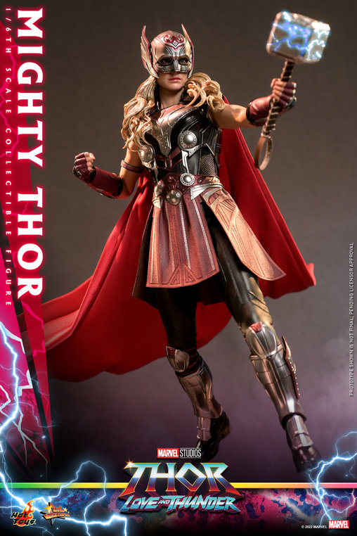 Thor - Love and Thunder: Mighty Thor, 1/6 Figur von Hot Toys